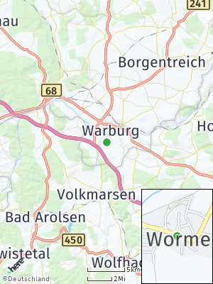 Here Map of Wormeln
