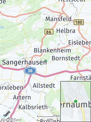 Here Map of Beyernaumburg