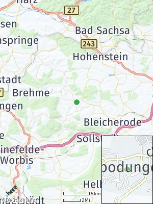 Here Map of Großbodungen