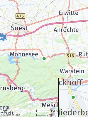 Here Map of Niederbergheim
