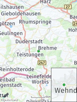 Here Map of Wehnde