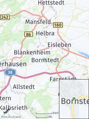 Here Map of Bornstedt