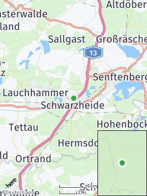 Here Map of Schwarzheide