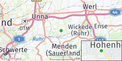 Google Map of Hohenheide