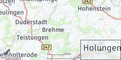 Google Map of Holungen