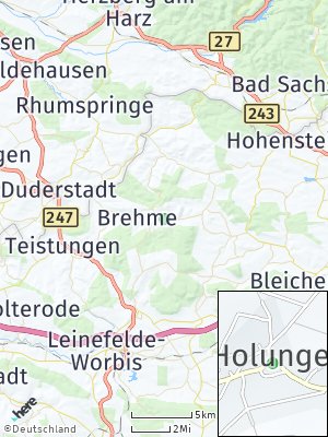 Here Map of Holungen