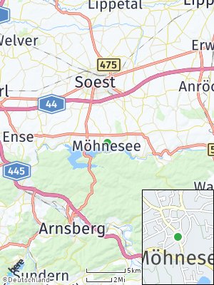 Here Map of Möhnesee