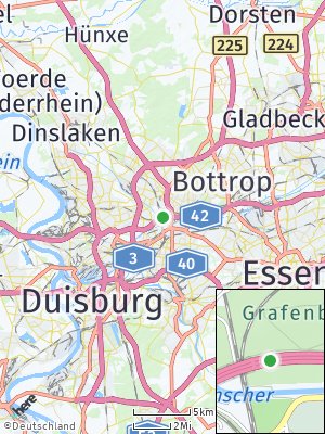 Here Map of Oberhausen