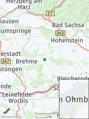Here Map of Bischofferode