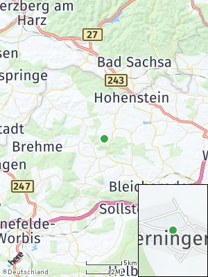 Here Map of Steinrode bei Leinefelde