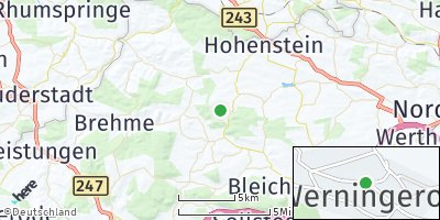 Google Map of Steinrode bei Leinefelde