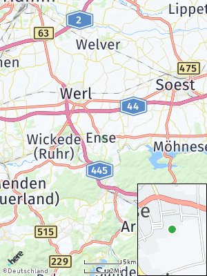 Here Map of Ense