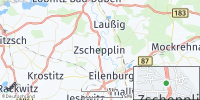 Google Map of Zschepplin