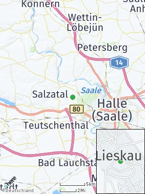 Here Map of Lieskau