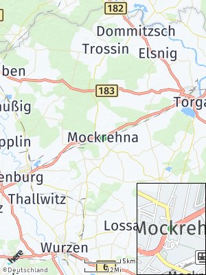 Here Map of Mockrehna