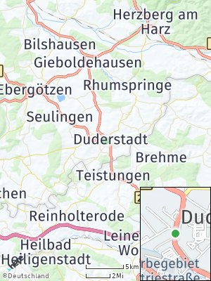 Here Map of Duderstadt