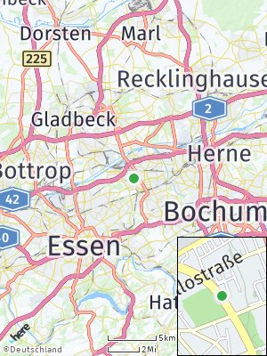 Here Map of Gelsenkirchen