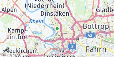 Google Map of Fahrn
