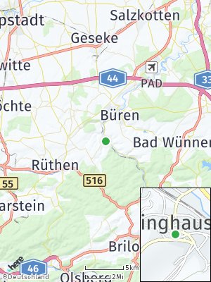 Here Map of Siddinghausen