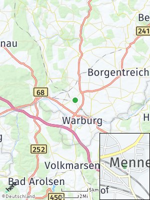Here Map of Menne