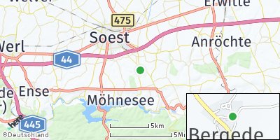 Google Map of Bergede