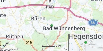 Google Map of Hegensdorf