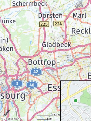 Here Map of Bottrop