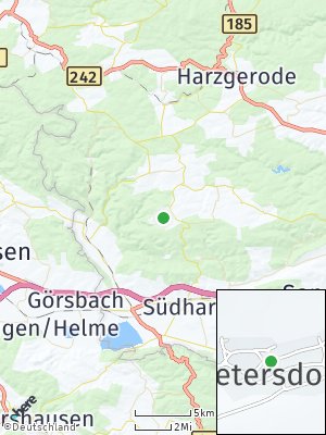 Here Map of Dietersdorf bei Roßla
