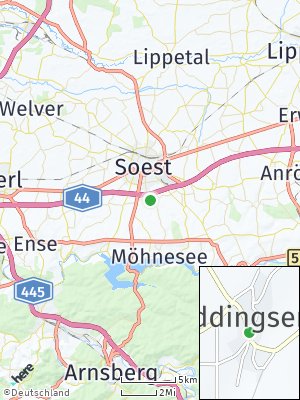 Here Map of Hiddingsen