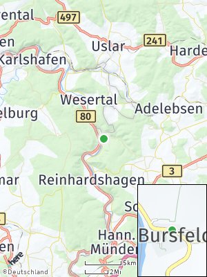 Here Map of Bursfelde