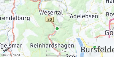 Google Map of Bursfelde
