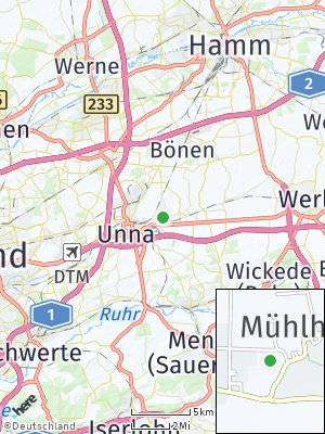 Here Map of Uelzen über Unna