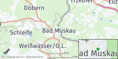 Google Map of Bad Muskau