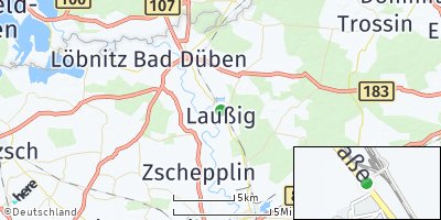 Google Map of Laußig