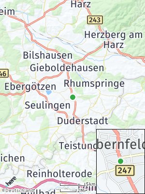 Here Map of Obernfeld