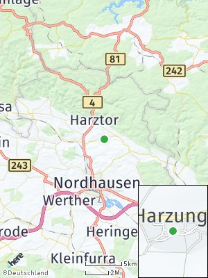 Here Map of Harzungen