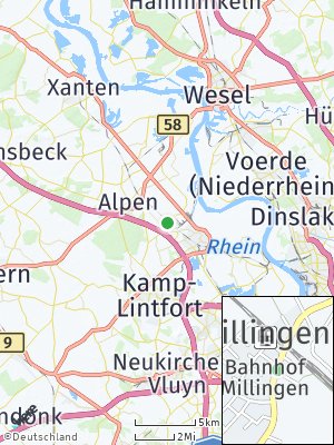 Here Map of Millingen