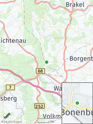 Here Map of Bonenburg