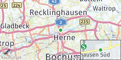 Google Map of Hochlarmark