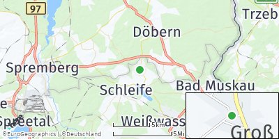 Google Map of Groß Düben
