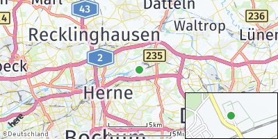Google Map of Bladenhorst