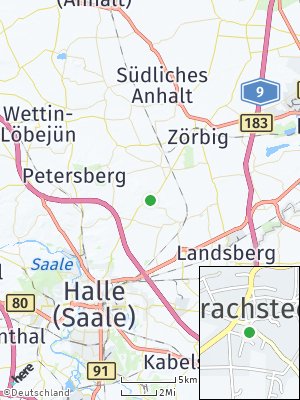 Here Map of Brachstedt