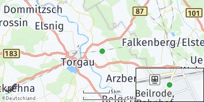 Google Map of Beilrode