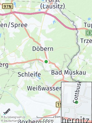 Here Map of Tschernitz