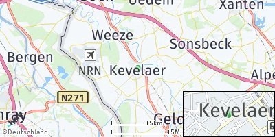 Google Map of Kevelaer