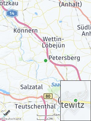 Here Map of Neutz-Lettewitz