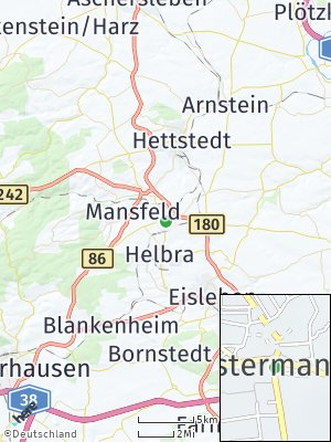 Here Map of Klostermansfeld