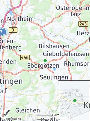 Here Map of Krebeck
