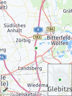 Here Map of Glebitzsch