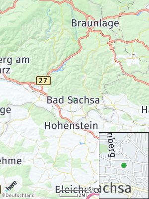 Here Map of Bad Sachsa